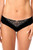 Amoena Women's Modern Delicate Lacing Panty, Black Sand, 8