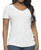Felina Women's Slub Jersey V-Neck Tunic, White, Large
