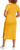 Jessica Simpson Women's Midi Dress, Goldenrod, X-Large