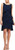 S.L. Fashions Women's Chiffon Tiered Cocktail Dress, Navy, 14
