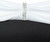 S.L. Fashions Women's Long Off The Shoulder Column Dress, Front Slit, Embellishment Detail At Neckline, Black & Ivory, 18
