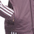 Adidas Women's 3 Stripe Full Zip Jacket, Purple, Large