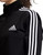 Adidas Women's 3 Stripe Full Zip Jacket, Black, Medium