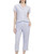 Karen Neuburger Short Sleeve Floral Girlfriend Pajama Set, Lavander, Petite Medium
