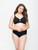 Curvy Couture Women's Plus Size Cotton Luxe Unlined Underwire Bra, Black, 36DDD