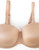 Curvy Couture Women's Strapless Multi-Way Bra, Bombshell Nude, 34DD