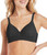 Hanes Women's Ultimate Perfect Coverage Foam Wire-Free Bra, Black, 2X-Large