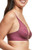 Maidenform Women's Comfort Crush Lace Wireless Bra, Mulberry Purple, Large