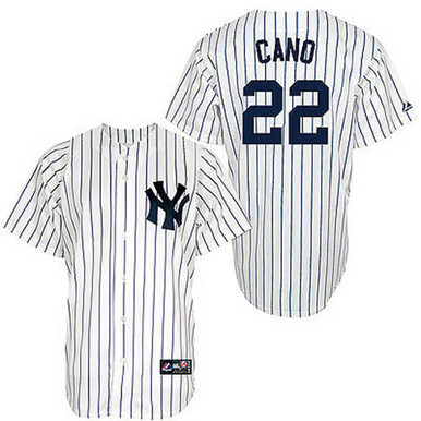 MLB Majestic New York Yankees #24 Robinson Cano Jersey Youth Small  Pre-owned