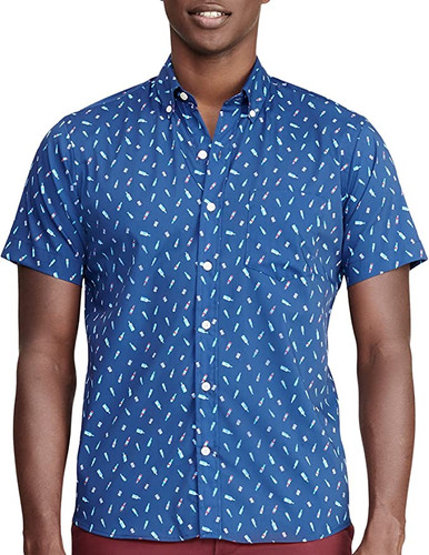 izod slim fit dress shirt Royal Texture L/S Button-down Dress Shirt - Izod Sportswear