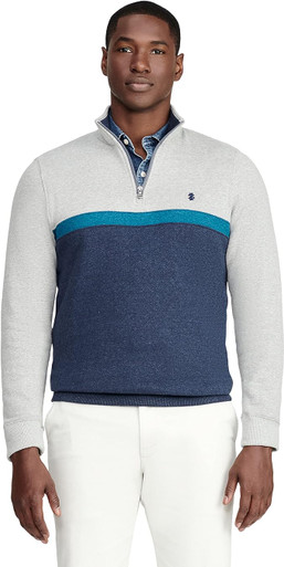メンズウェア MENS Proof PLUS stretch 2 KNIT PULLOVER IZOD Men's Advantage Performance Quarter Zip Fleece Pullover