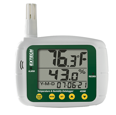 Extech Temperature and Humidity Data Logger Kit