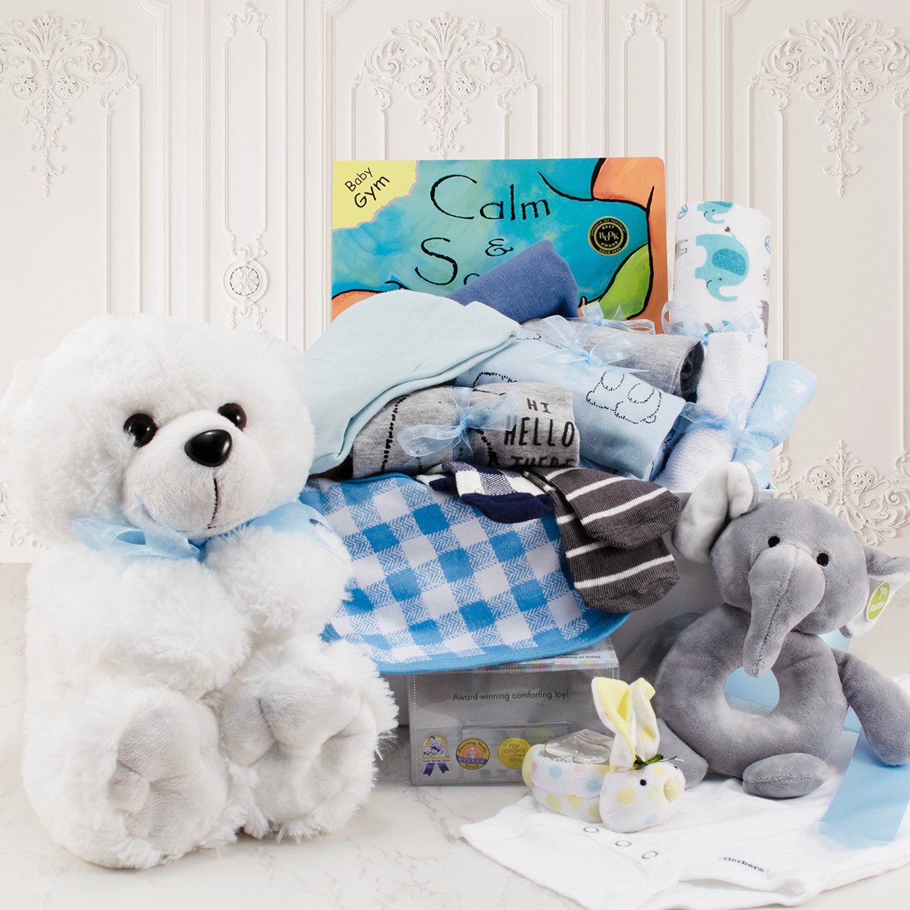 Pampered Boy Gift Basket