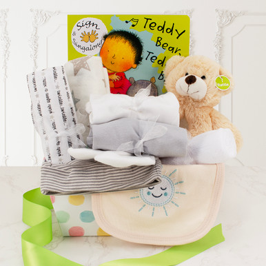 Welcome Home Baby Starter Gift Basket