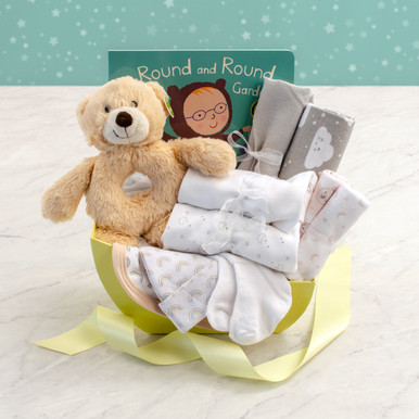 Welcome Home Baby Starter Gift Basket