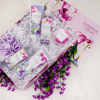 Relaxing Jasmine & Lilac Spa Gift Set