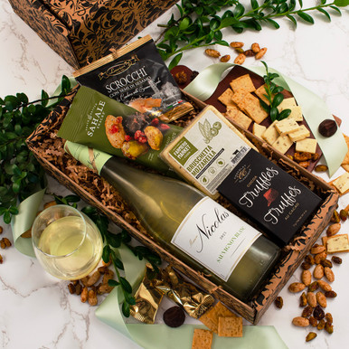 White Wine Gourmet Gift Box