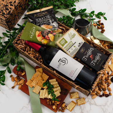 Red Wine Gourmet Gift Box