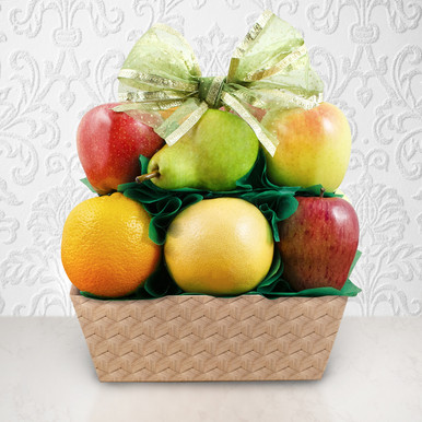 Heartfelt Condolences All Fruit Shiva Basket