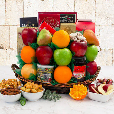 Masada Fruit & Kosher Food Gift Basket
