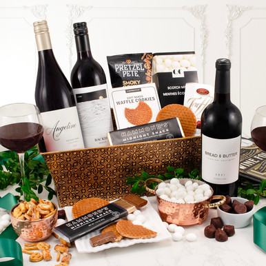 California Red Wine Trio Gift Basket