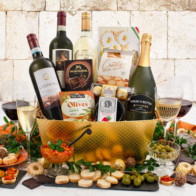Bella Italia Vino Wine Gift Basket