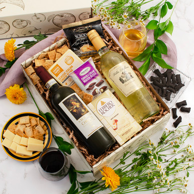 Dolce Primavera Italian Wine Duo Gift Box