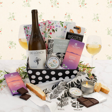 Pampered Chardonnay Gift Basket