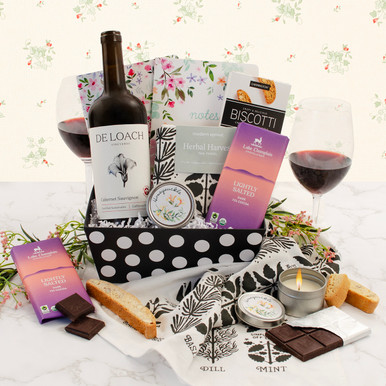 Pampered Cabernet Gift Basket