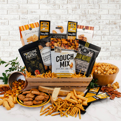 Macho Snacks Gourmet Gift Crate-image-915