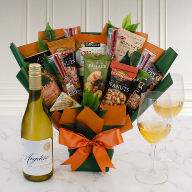 Bro Bouquet White Wine Gift