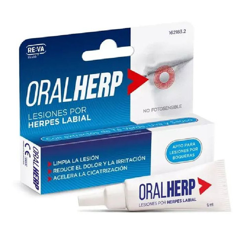 Oralherp herpes labial 6 mL