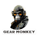 Gear Monkey Sticker