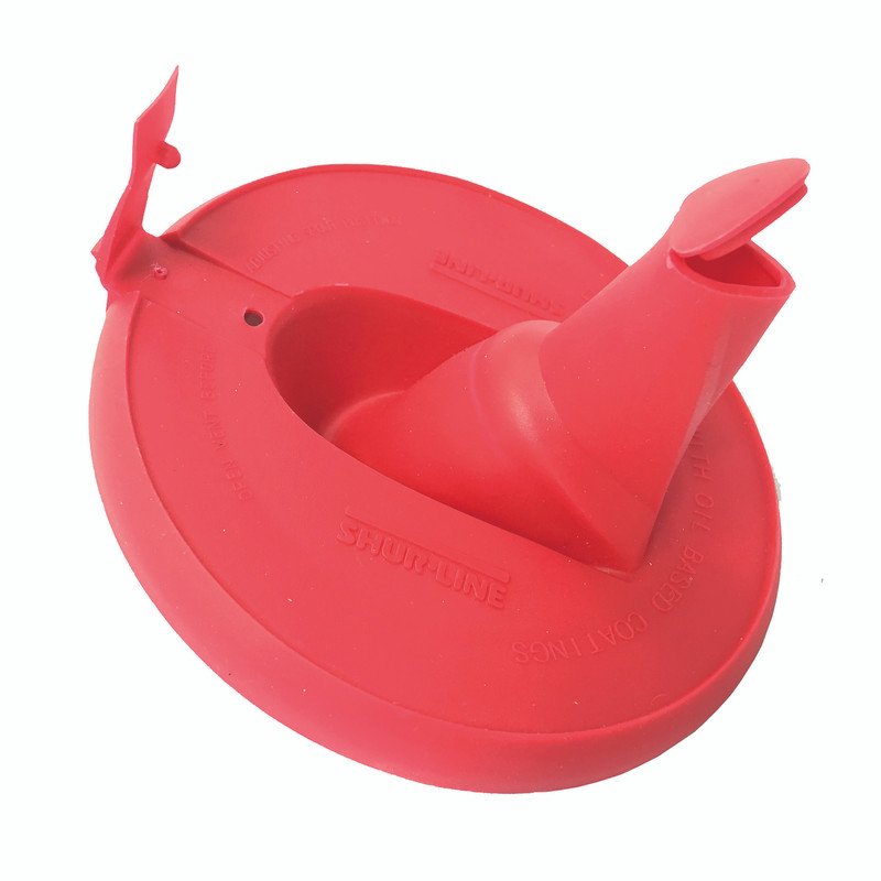 Shur-Line Red 1 gal. Plastic Bucket Lid
