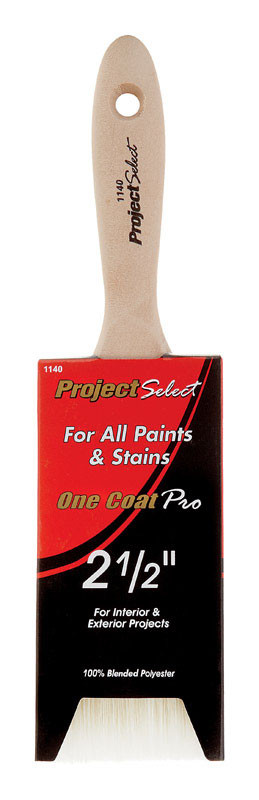 Linzer Project Select 2-1/2 in. W Flat Paint Brush