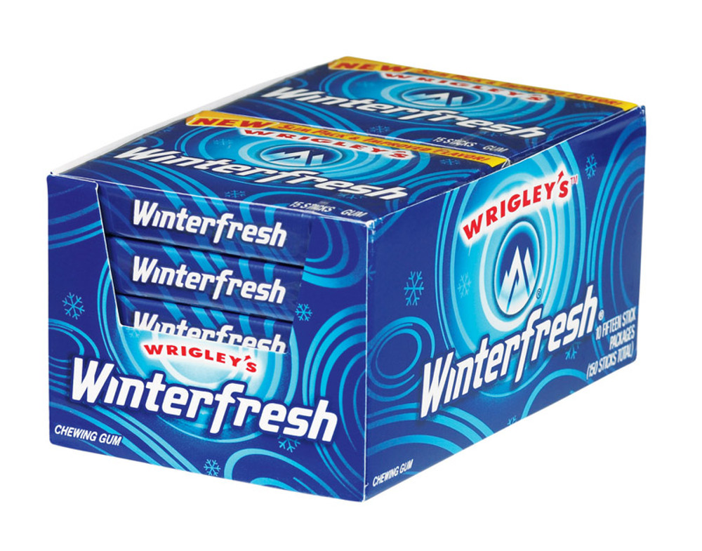 Wrigley's Winterfresh Chewing Gum 15 pc.