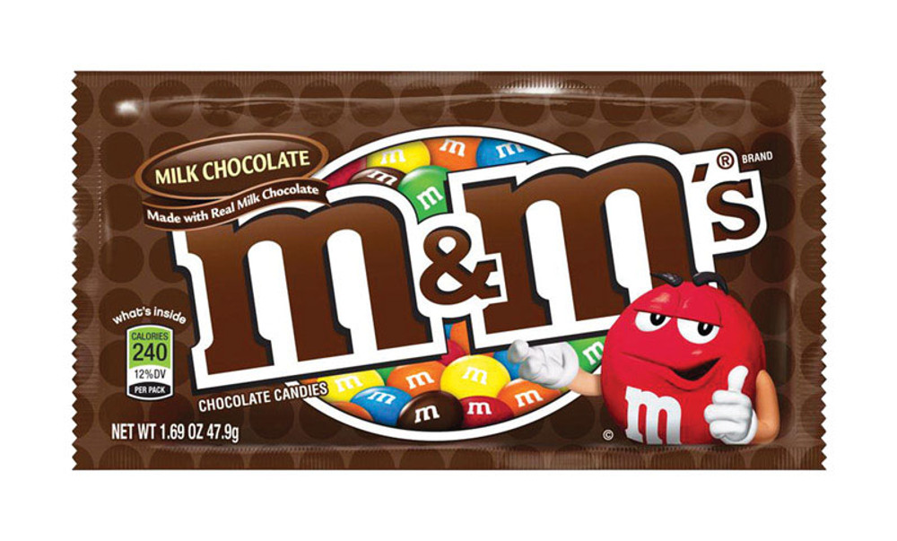 M&M's Milk Chocolate Chocolate Candies 1.69 oz.