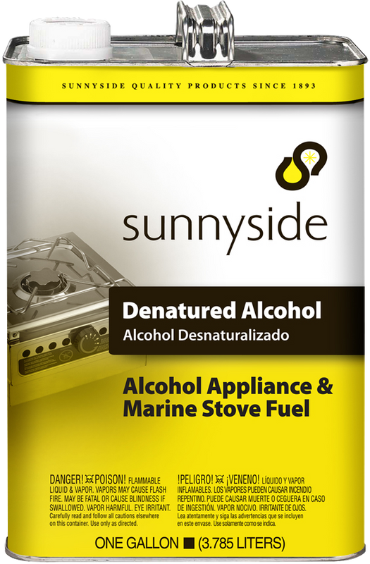 DENATURED ALCOHOL Gallon Sunnyside