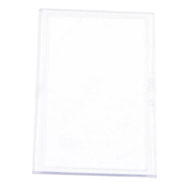 Cover Lens, 2" x 4-1/4", Clear Plastic