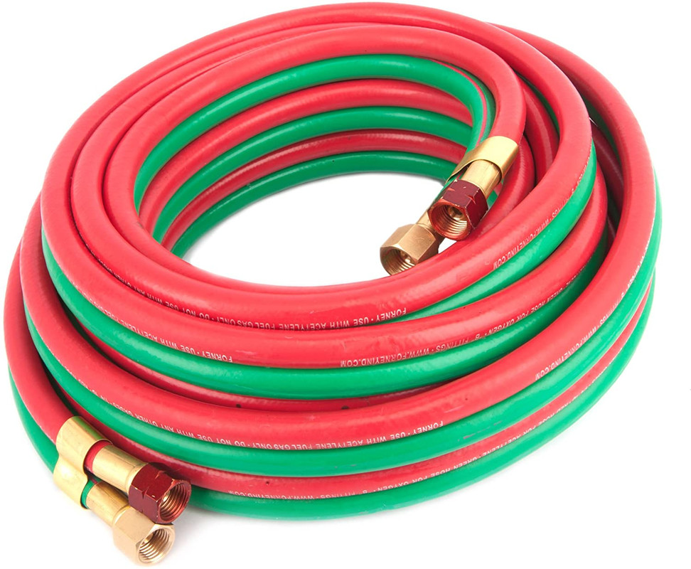 R-Grade Oxy-Acetylene Hose, 1/4" x 25'