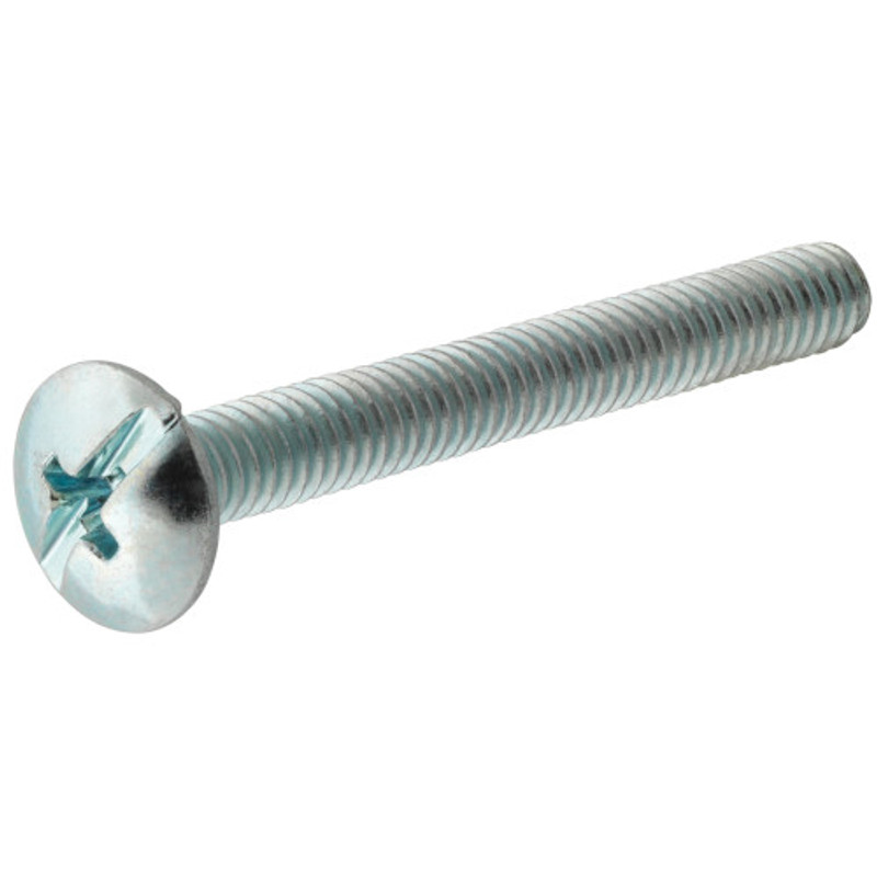 Zinc Truss Head Combination Drive Machine Screw