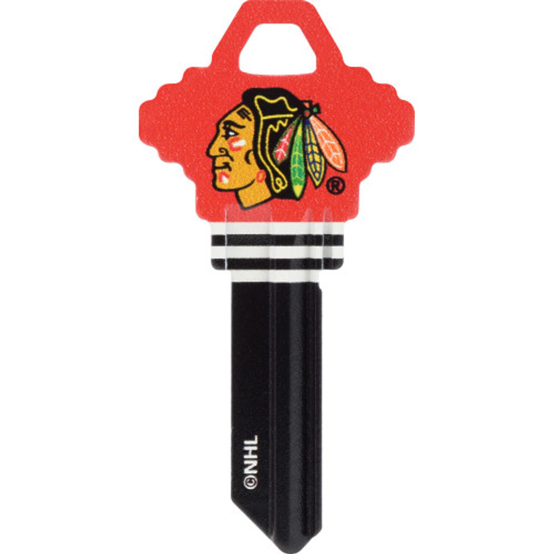 NHL Chicago Blackhawks Key Blank