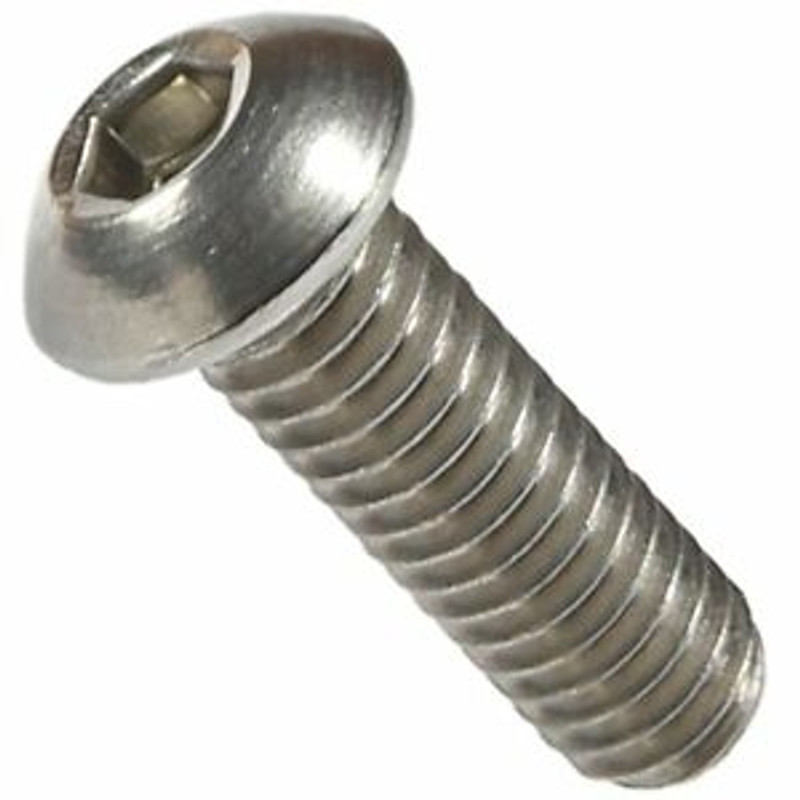 STAINLESS STEEL BUTTON SOCKET CAP 8-32 X 1/2 BOX 100