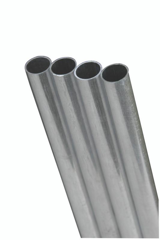 ROUND ALUMINIUM TUBE 1/2 X .016 X 36