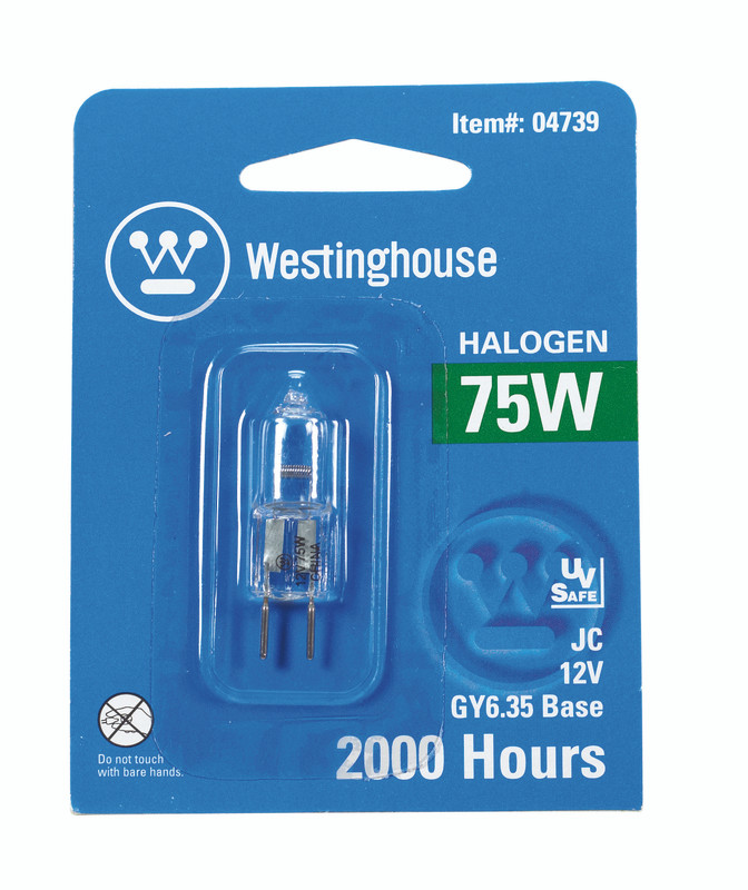 BULB 75 WATT T4 HALOGRN 12 VOLT