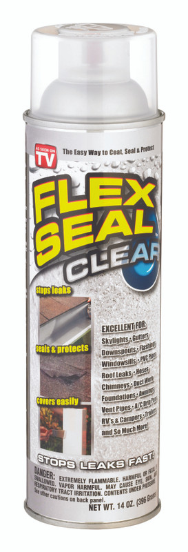 FLEX SEAL 14 OUNCE CLEAR