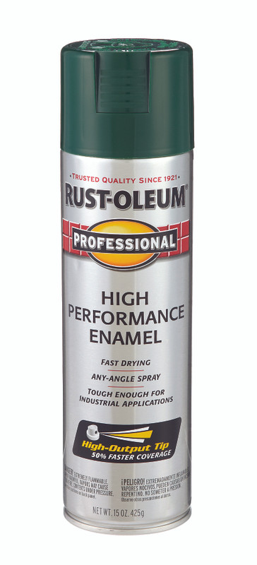 Rust-Oleum Professional Hunter Green Spray Paint 15 OUNCE