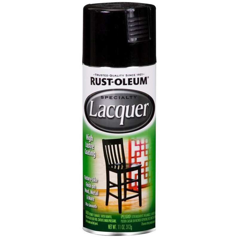 SPRAY PAINT BLACK LACQUER