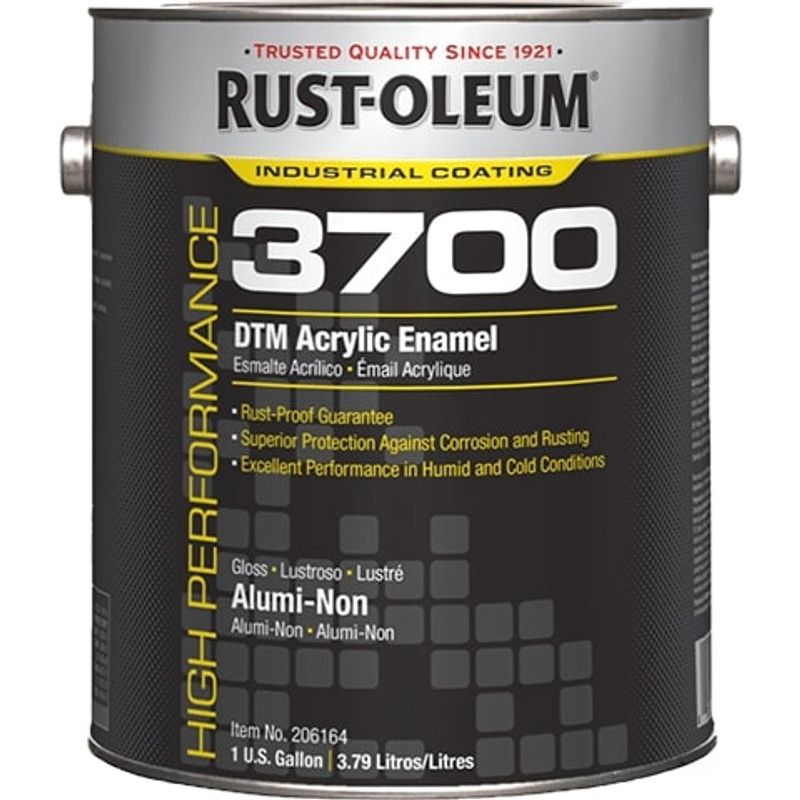 RUSTOLEUM WATER BASED SPEEDY-DRY DTM ACRYLIC ENAMEL SAFTEY YELLOW GALLON