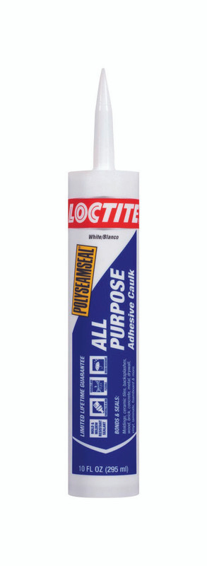 ADHESIVE CAULK AP WHITE 10 OUNCE